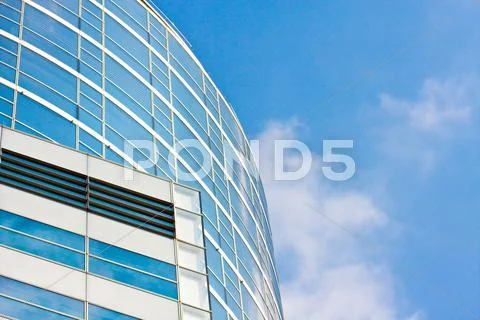 Moderner wolkenkratzer Stock Photos