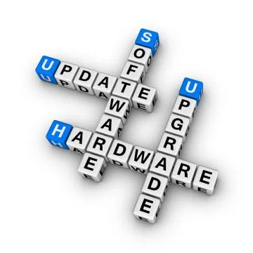 Modernize computer Stock Illustration