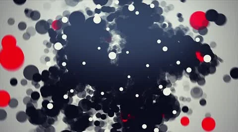 ModernParticleCloud Stock Footage 12459679