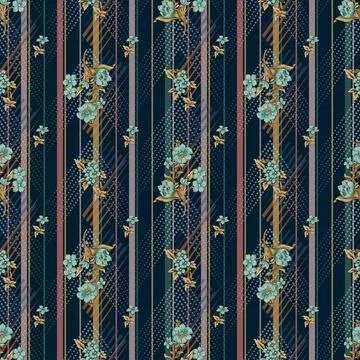 Modern,Style,Seamless,Allover,Design,,Abstract,All,Over,Pattern,Cyan Stock Illustration