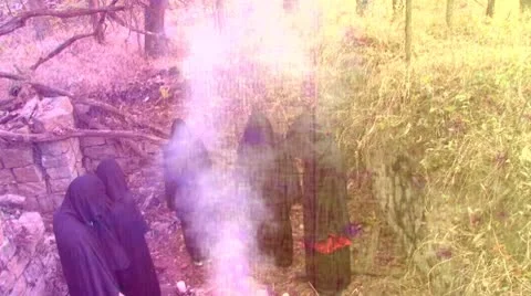 Modglin1970-SatanicRitual1 Stock Footage 10763816