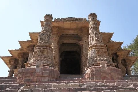 Modhera Sun Temple, Gujarat, India Stock Photos