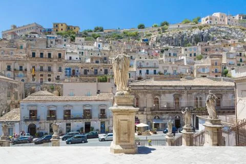 MODICA, view Stock Photos