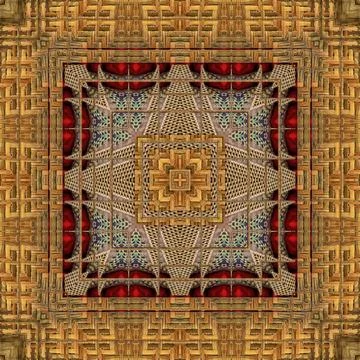 Modified designer wood texture for wall covering, reed, rug, floor tiles, carpet Stock Illustration