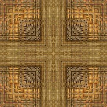 Modified designer wood texture for wall covering, reed, rug, floor tiles, carpet Stock Illustration