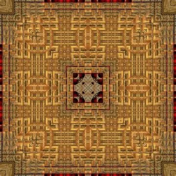 Modified designer wood texture for wall covering, reed, rug, floor tiles, carpet Stock Illustration