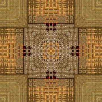 Modified designer wood texture for wall covering, reed, rug, floor tiles, carpet Illustrazione stock