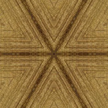 Modified designer wood texture for wall covering, reed, rug, floor tiles, carpet Illustrazione stock