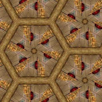 Modified designer wood texture for wall covering, reed, rug, floor tiles, carpet Stock Illustration