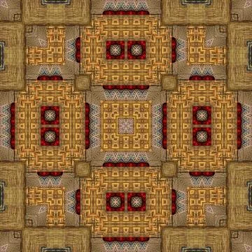 Modified designer wood texture for wall covering, reed, rug, floor tiles, carpet Stock Illustration