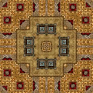 Modified designer wood texture for wall covering, reed, rug, floor tiles, carpet Stock Illustration