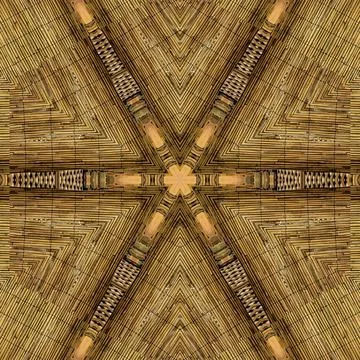 Modified designer wood texture for wall covering, reed, rug, floor tiles, carpet Stock Illustration
