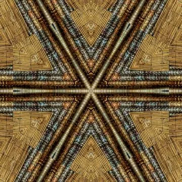 Modified designer wood texture for wall covering, reed, rug, floor tiles, carpet Stock Illustration