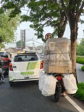 Modified Function of Motorcycle Stock Photos