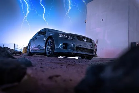 Modified Holden commodore ss (Chevrolet Lumina)| Australian automaker Foto stock