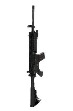 Modified m4 carbine Stock Photos