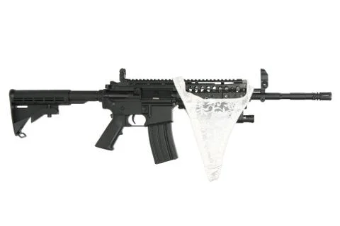 Modified M4 Carbine Stock Photos