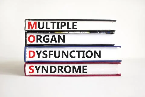 MODS multiple organ dysfunction syndrome symbol. Concept words MODS multiple  Stock Photos