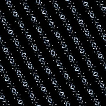 Modular block linework pattern texture with peach cream, sky blue, steel blue, t Stock Illustration