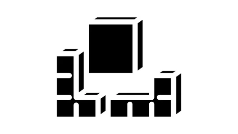 Modular components animation Video stock 326728089
