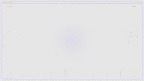 Modular HUD Massive Side-Panel Hub: System Monitor : 4K Alpha Stockbeeldmateriaal 332938891