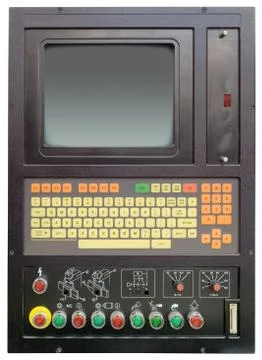 Modular industrial numerical machine Stock Photos