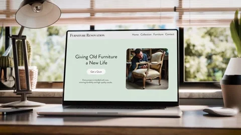 Modular Laptop Mockup Animations – 5 Scenes with Drag &amp; Drop Screens Stock After Effects