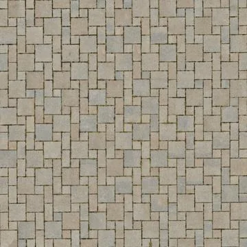 Modular Multi Size Concrete Paver Pavement Stock Photos