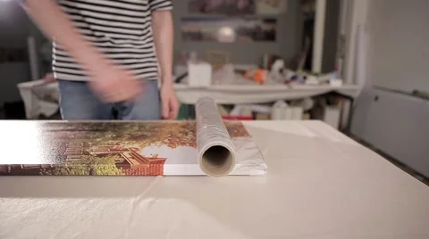 Modular packaging pictures Stock Footage 67670202