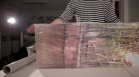 Modular packaging pictures Stock Footage 67670207