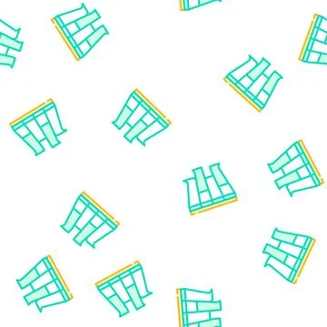 Modular pva cover floor vector seamless pattern イラスト素材