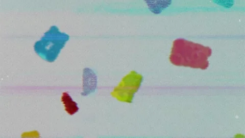 Modular Retro Vibes for Motion Graphics Projects Stock Footage 305287026