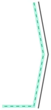 Modular Step Vector Arrow Infographic Element Stock Illustration