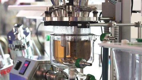 Modularly configured laboratory reactor 库存影片 83043003