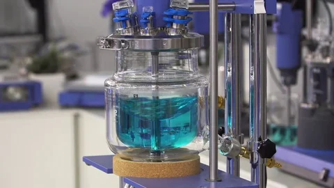 Modularly configured laboratory reactor 库存影片 83043265