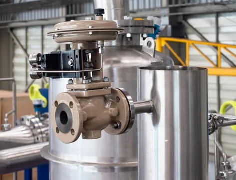 Modulating valve Stock Photos