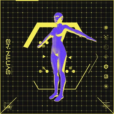 Modulation Grid 01 Video stock 294043595