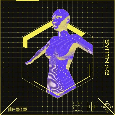 Modulation Grid 02 Stock Footage 294043599