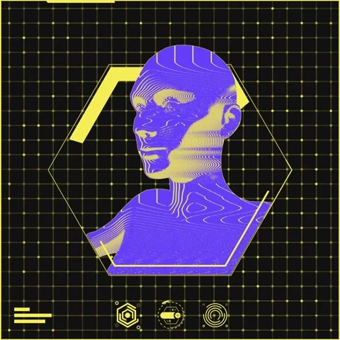 Modulation Grid 03 Stock Footage 294043604