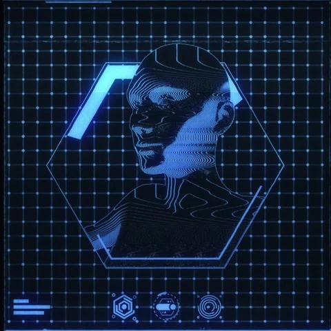 Modulation Grid 03 Stock Footage 294043646