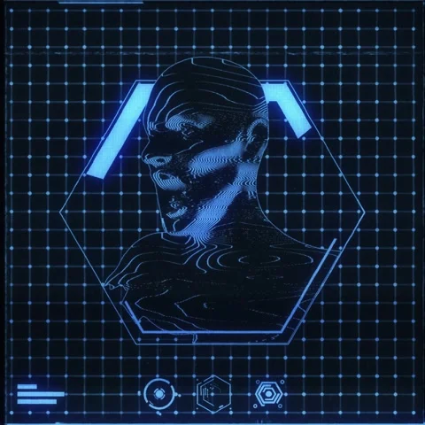 Modulation Grid 06 Video stock 294043658