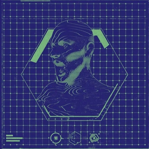 Modulation Grid 06 Stock Footage 294043709