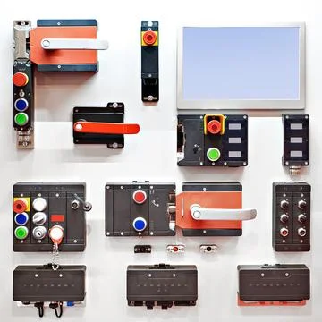 Module data collector and gateway, multifunctional gate box and expansion m.. Stock Photos