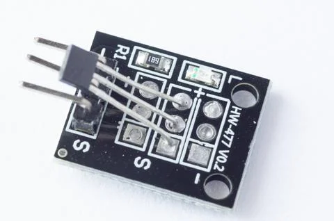 Module, electric microphone amplifier, stable automatic gain control for Ardu Foto stock