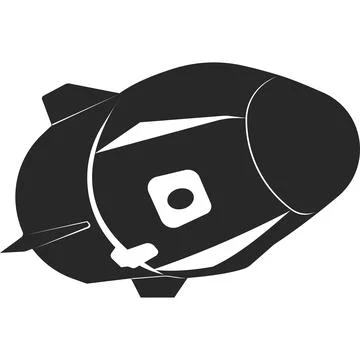 The module of the space capsule for launch. Stock Illustration