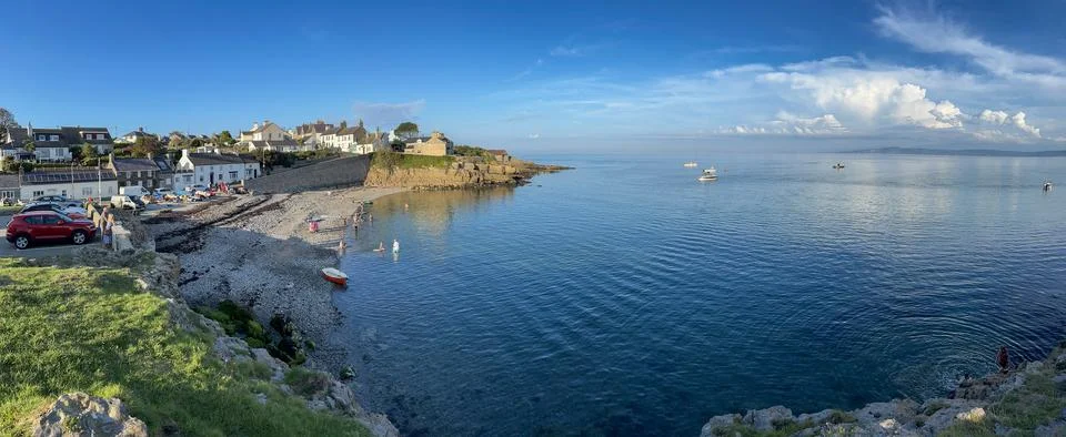 Moelfre- Anglesey - Wales Stock Photos
