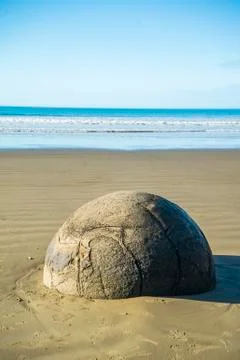 Moeraki Boulder Foto stock