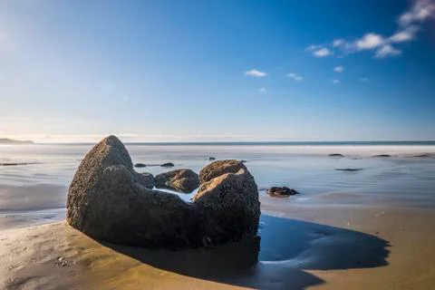Moeraki Boulders Stock Photos