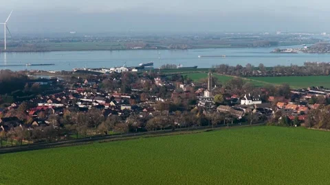 Moerdijk Aerial Video stock 321562801