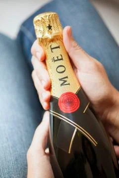 Moet &amp; chandon champagne Stock Photos